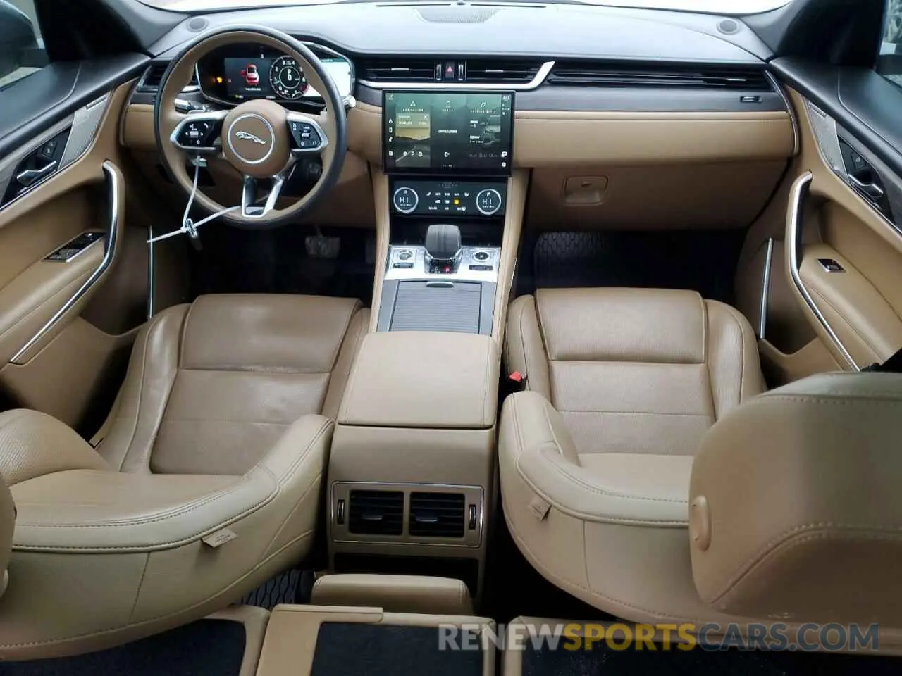 8 fotografías del automóvil dañado SADCJ2EX8MA674834 JAGUAR F-PACE 2021