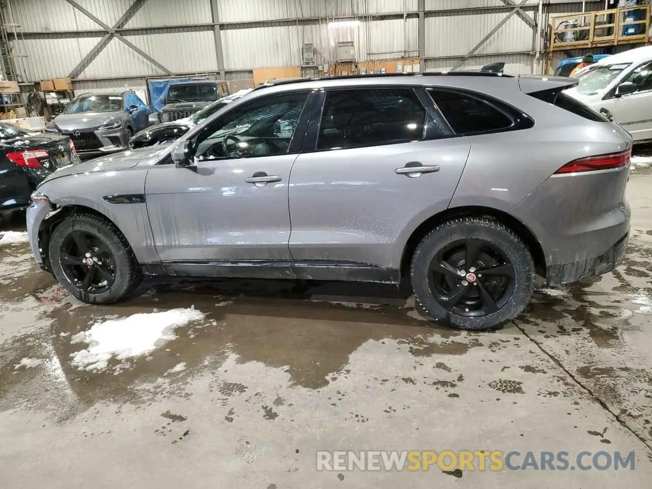 2 fotografías del automóvil dañado SADCJ2EX9MA683249 JAGUAR F-PACE 2021