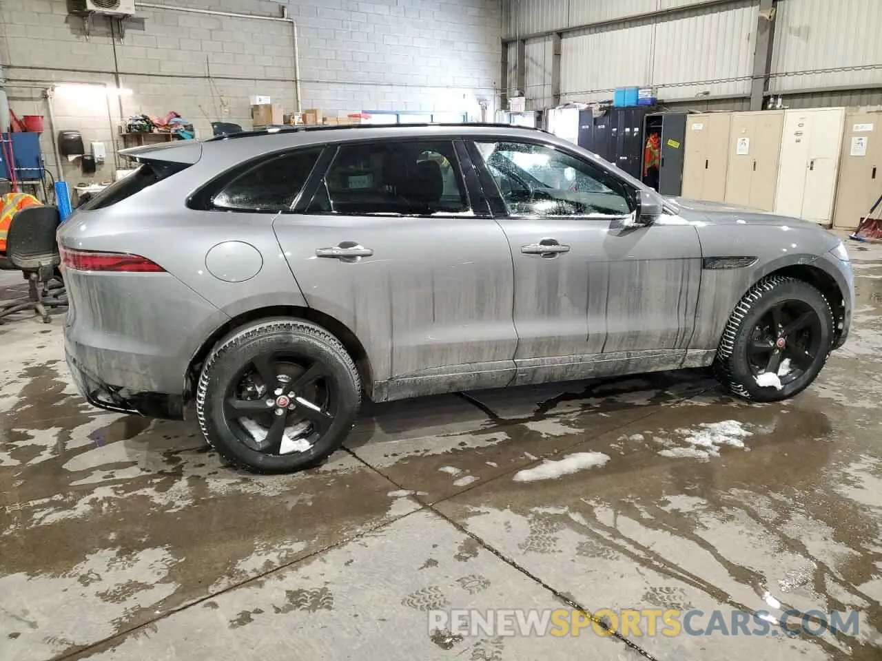 3 fotografías del automóvil dañado SADCJ2EX9MA683249 JAGUAR F-PACE 2021