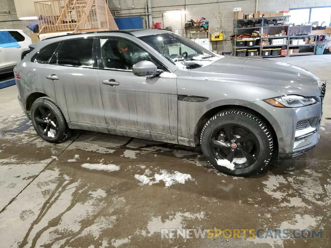 4 fotografías del automóvil dañado SADCJ2EX9MA683249 JAGUAR F-PACE 2021