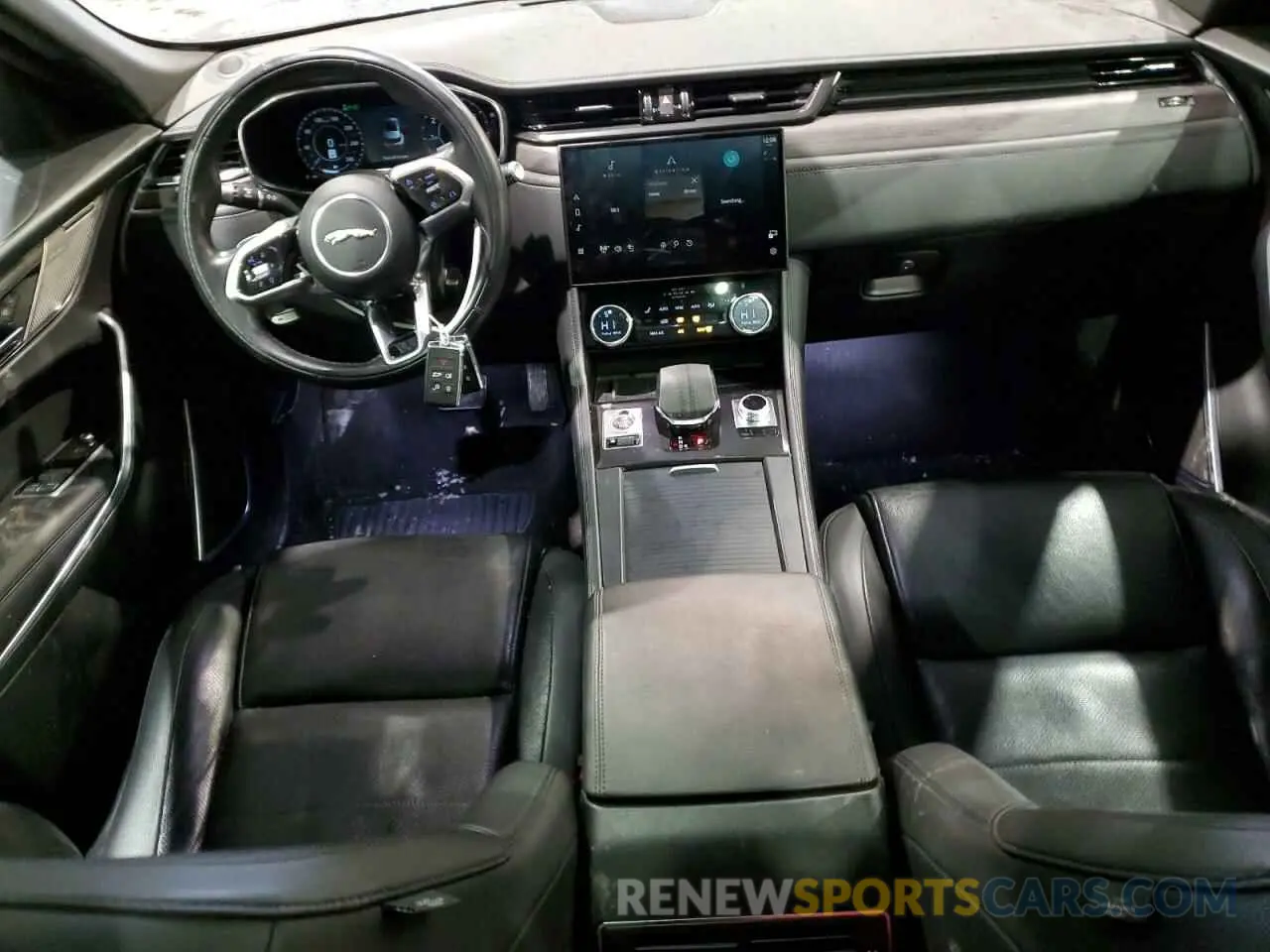 8 fotografías del automóvil dañado SADCJ2EX9MA683249 JAGUAR F-PACE 2021