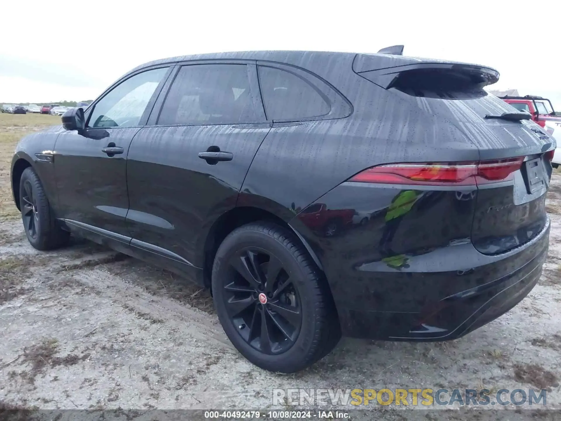3 fotografías del automóvil dañado SADCJ2EX9MA687060 JAGUAR F-PACE 2021