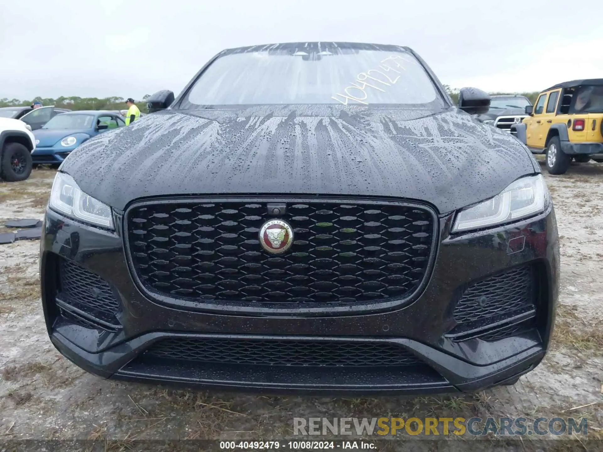 6 fotografías del automóvil dañado SADCJ2EX9MA687060 JAGUAR F-PACE 2021
