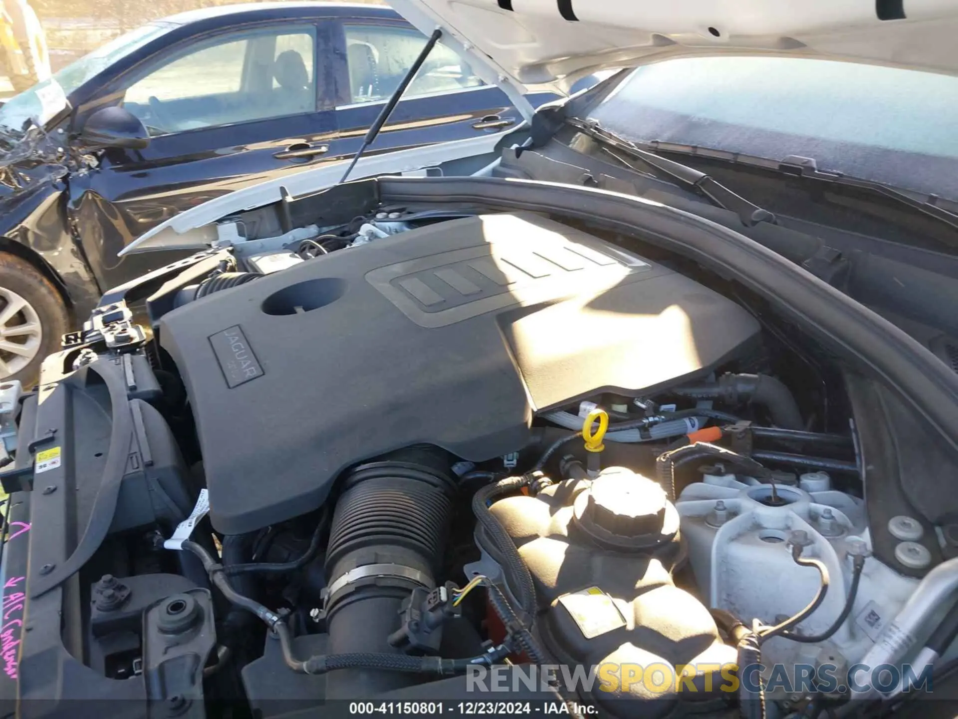 10 fotografías del automóvil dañado SADCT2FU5MA680038 JAGUAR F-PACE 2021
