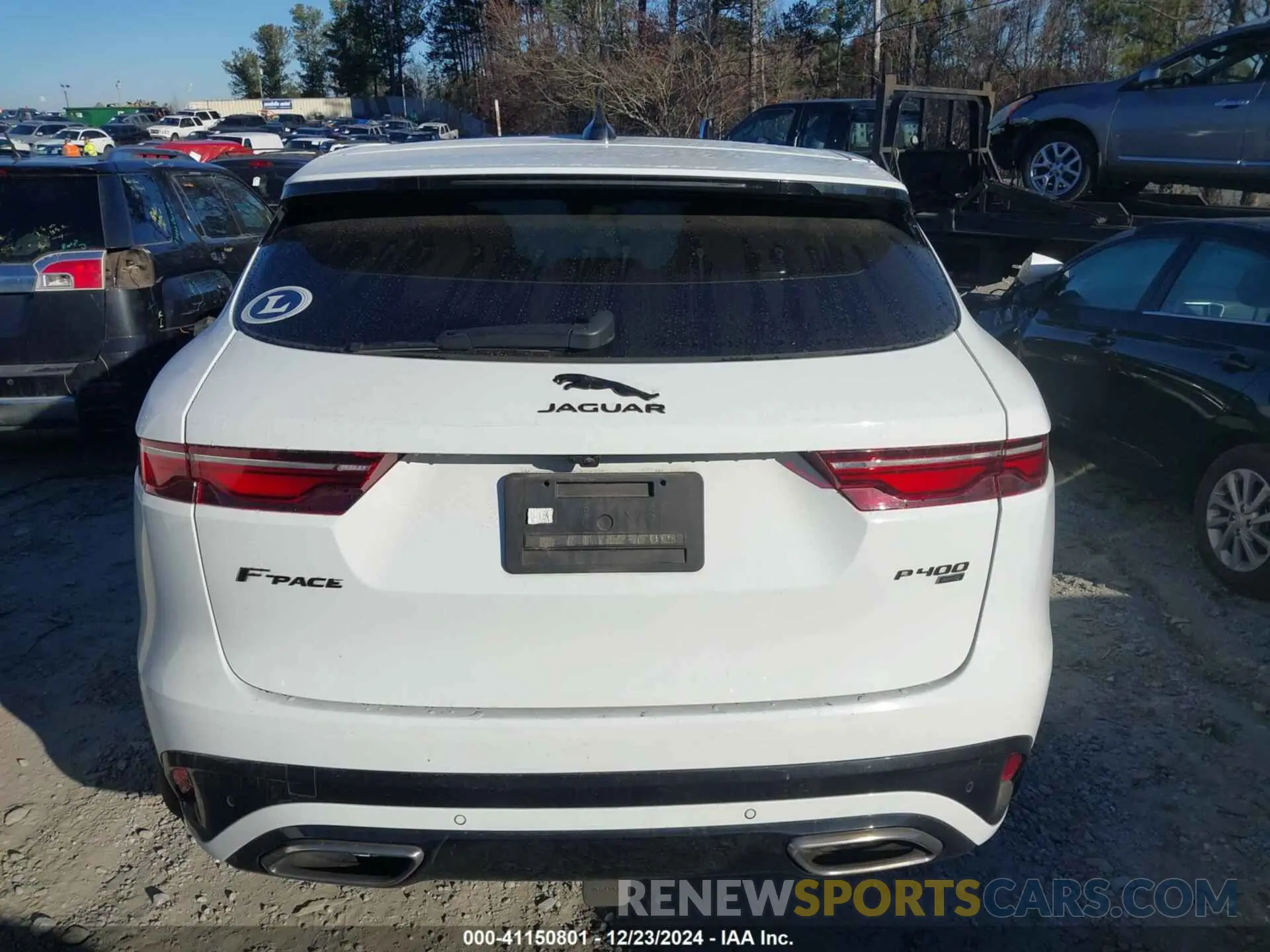 16 fotografías del automóvil dañado SADCT2FU5MA680038 JAGUAR F-PACE 2021