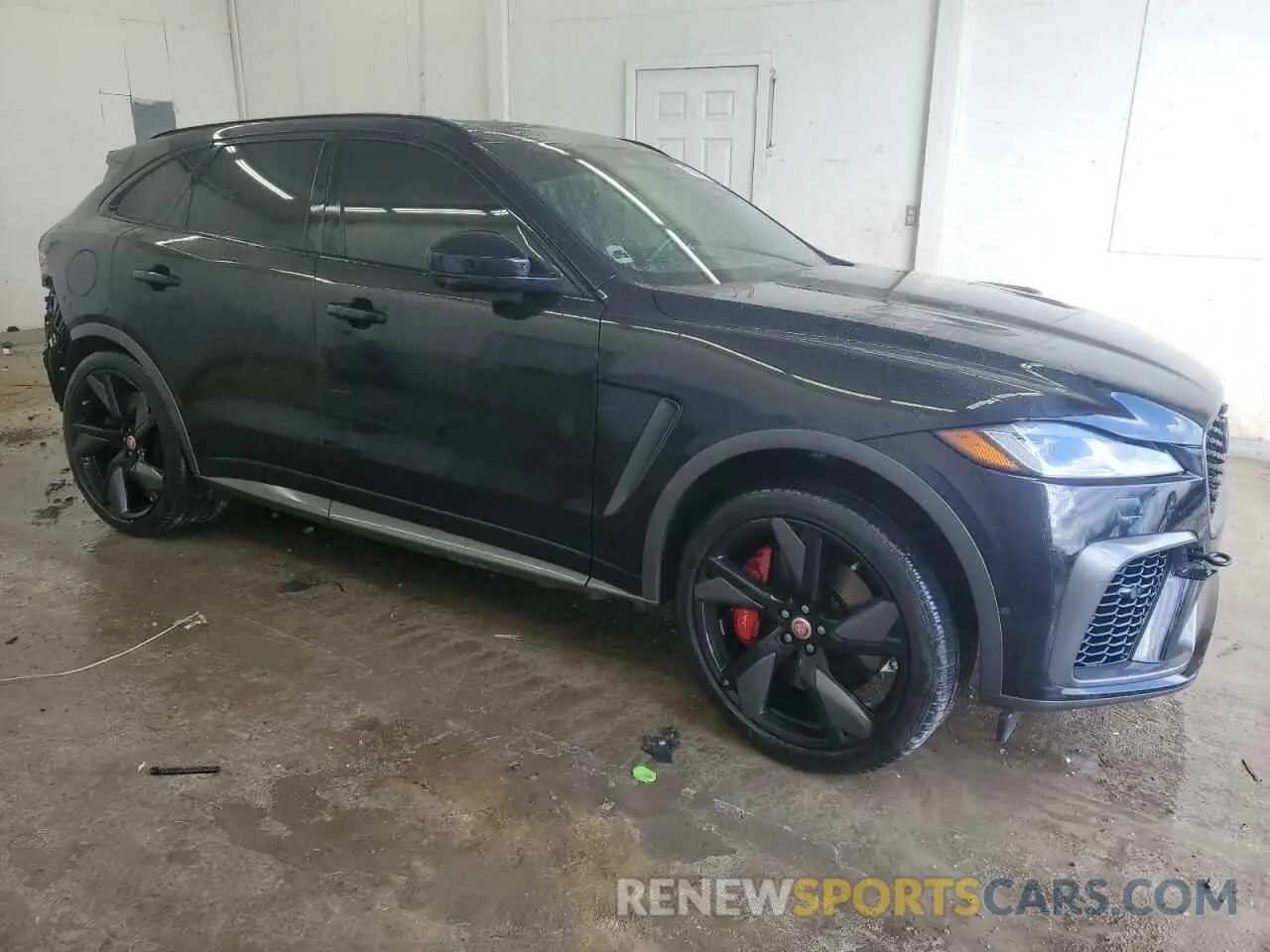 4 fotografías del automóvil dañado SADCZ2EE0MA666542 JAGUAR F-PACE 2021