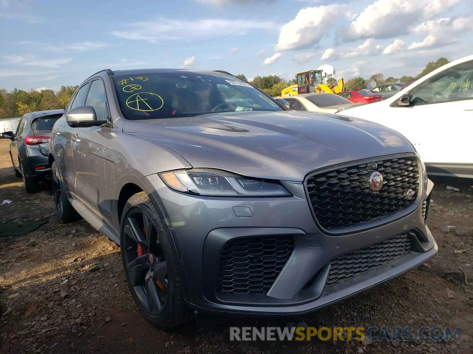 1 fotografías del automóvil dañado SADCZ2EE3MA675249 JAGUAR F-PACE 2021