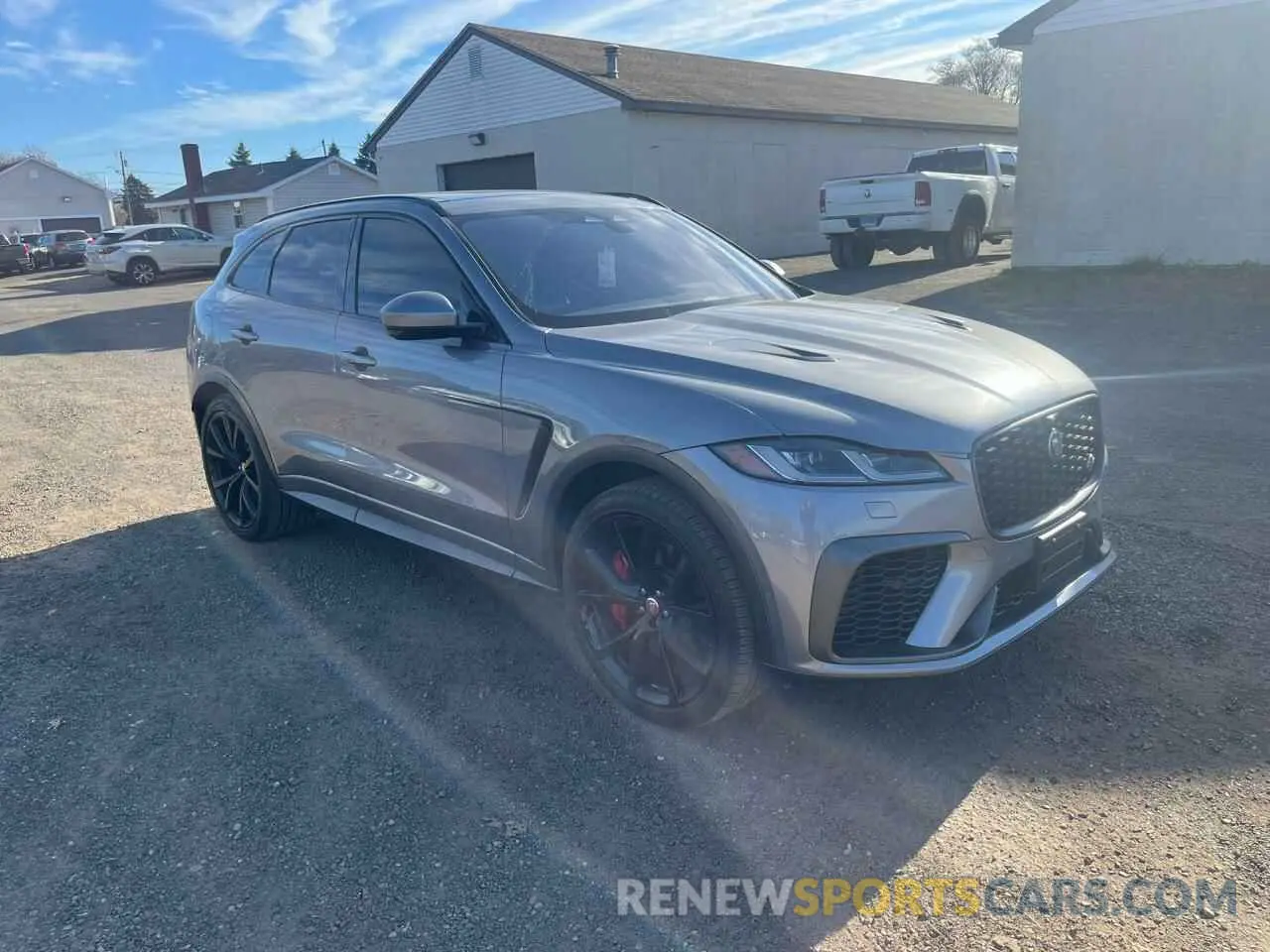 4 fotografías del automóvil dañado SADCZ2EE6MA679456 JAGUAR F-PACE 2021
