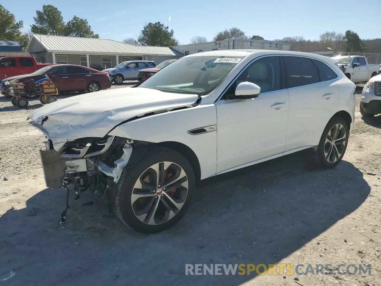 1 fotografías del automóvil dañado SADCJ2EX0NA692794 JAGUAR F-PACE 2022