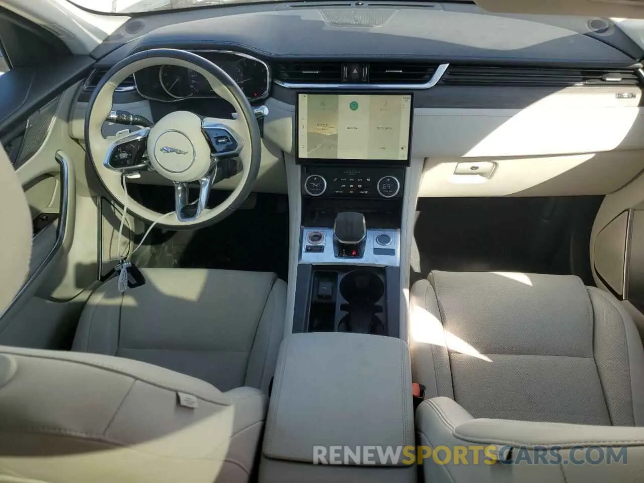 8 fotografías del automóvil dañado SADCJ2EX0NA692794 JAGUAR F-PACE 2022
