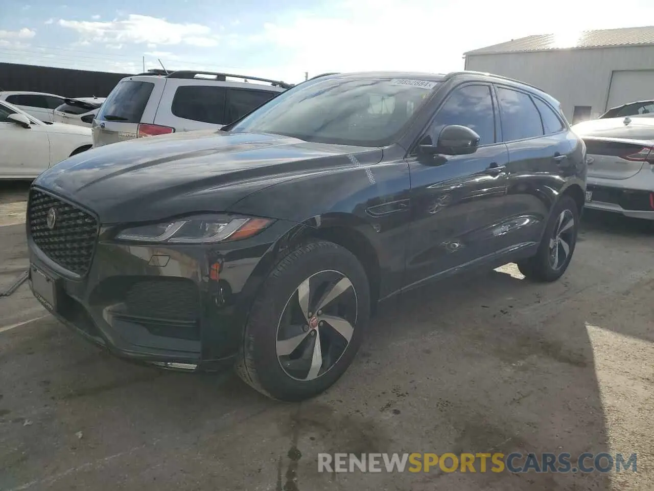 1 fotografías del automóvil dañado SADCJ2EX1NA700482 JAGUAR F-PACE 2022
