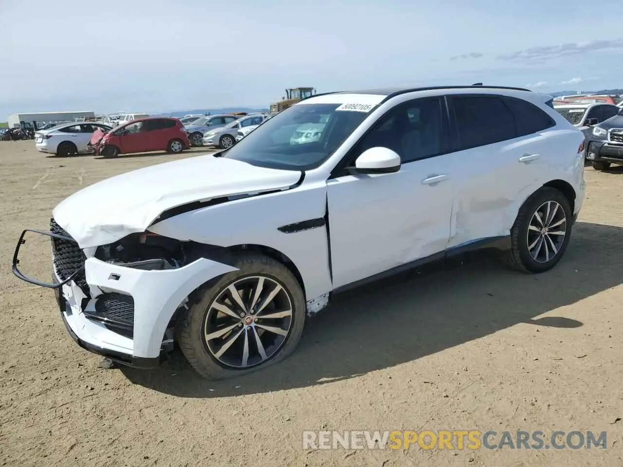 1 fotografías del automóvil dañado SADCJ2EX3NA699951 JAGUAR F-PACE 2022