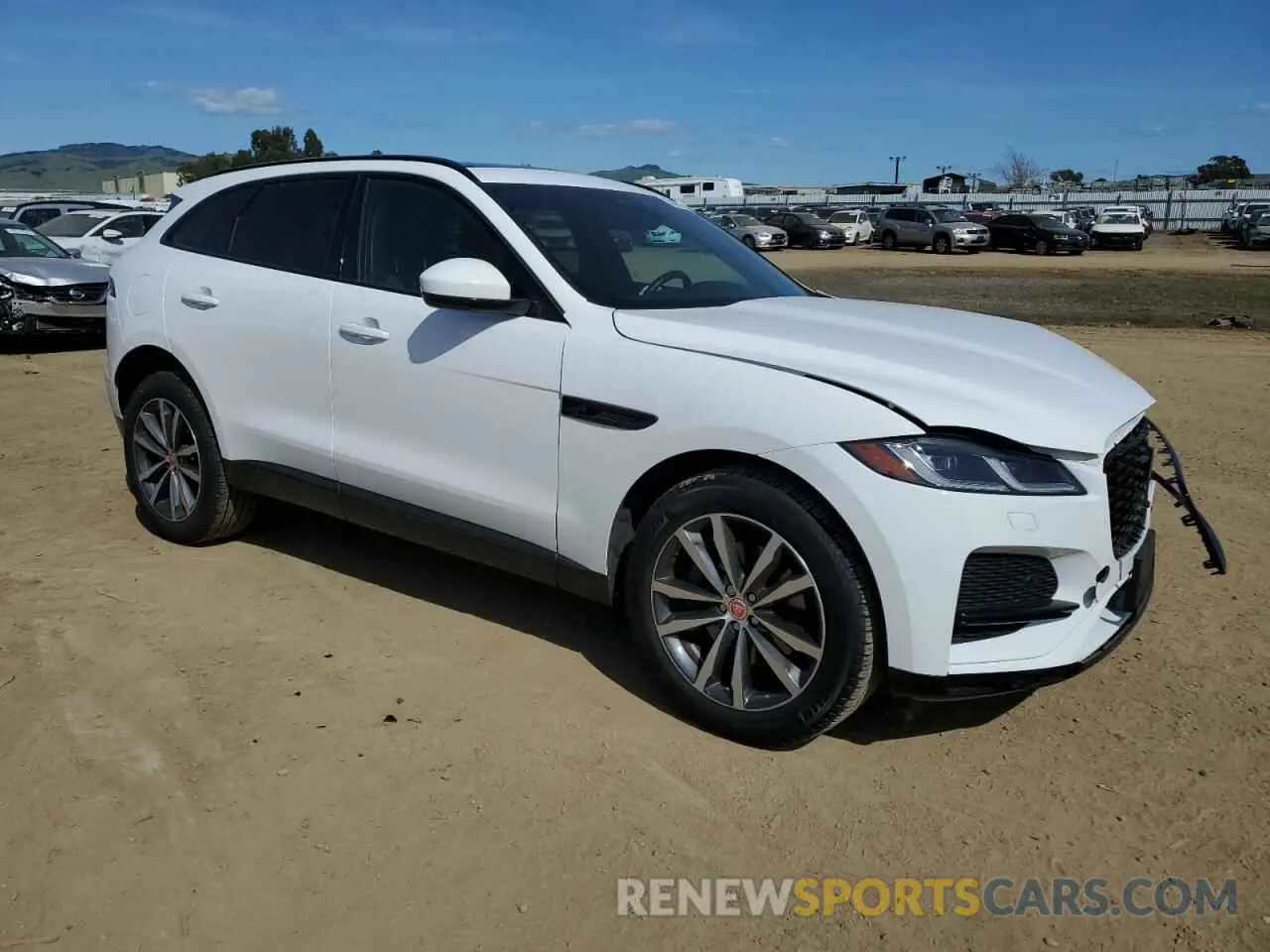 4 fotografías del automóvil dañado SADCJ2EX3NA699951 JAGUAR F-PACE 2022