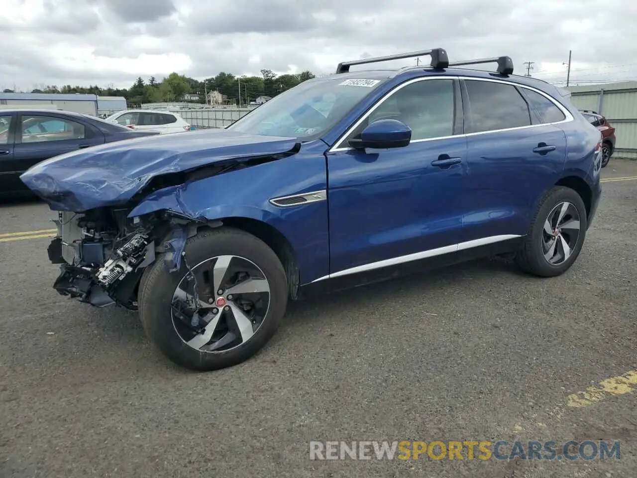 1 fotografías del automóvil dañado SADCJ2EX4NA689249 JAGUAR F-PACE 2022