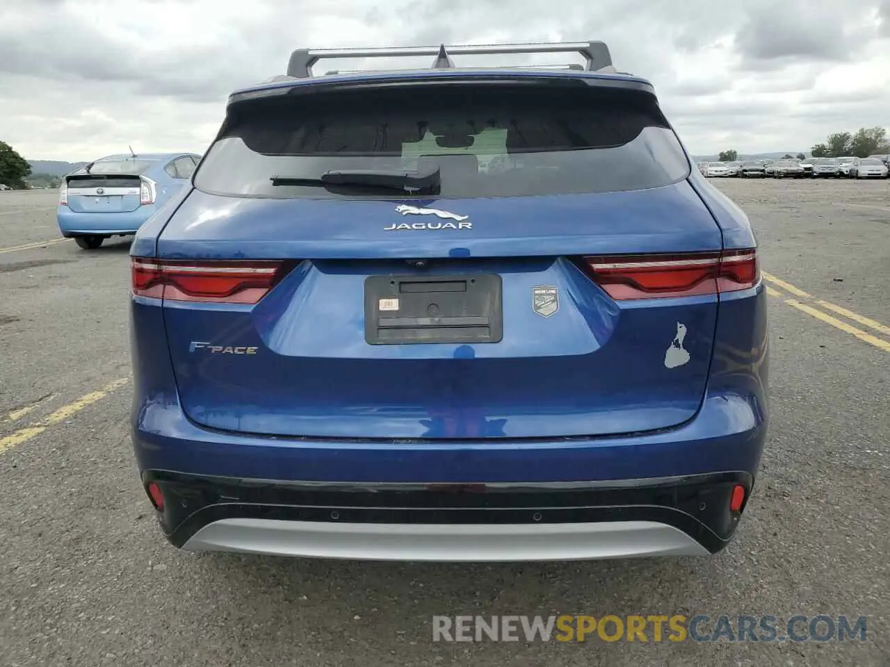 6 fotografías del automóvil dañado SADCJ2EX4NA689249 JAGUAR F-PACE 2022