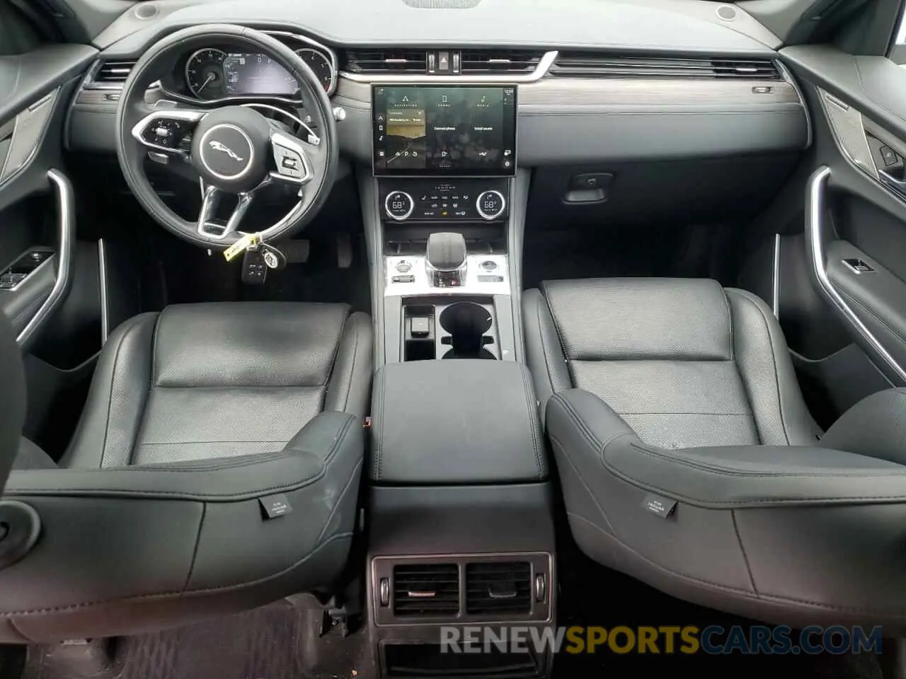 8 fotografías del automóvil dañado SADCJ2EX4NA689249 JAGUAR F-PACE 2022