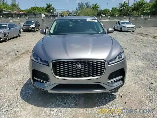 13 fotografías del automóvil dañado SADCJ2EX8NA689139 JAGUAR F-PACE 2022