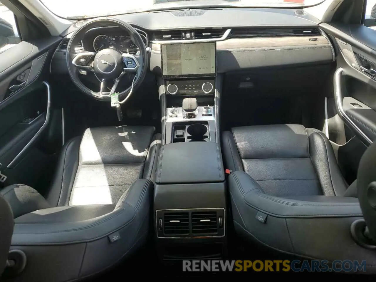 8 fotografías del automóvil dañado SADCJ2EX8NA689139 JAGUAR F-PACE 2022