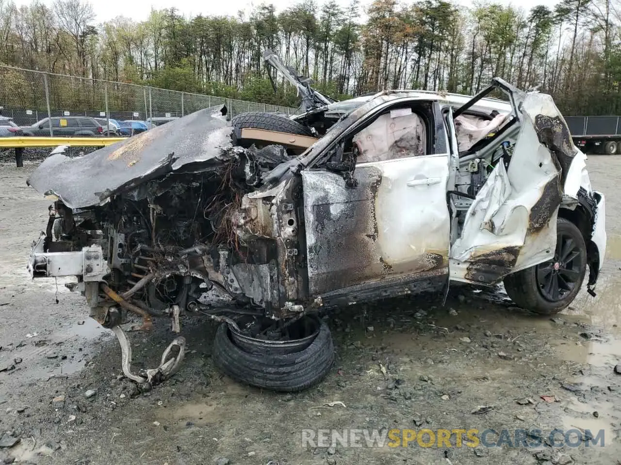 1 fotografías del automóvil dañado SADCJ2EX9NA702559 JAGUAR F-PACE 2022