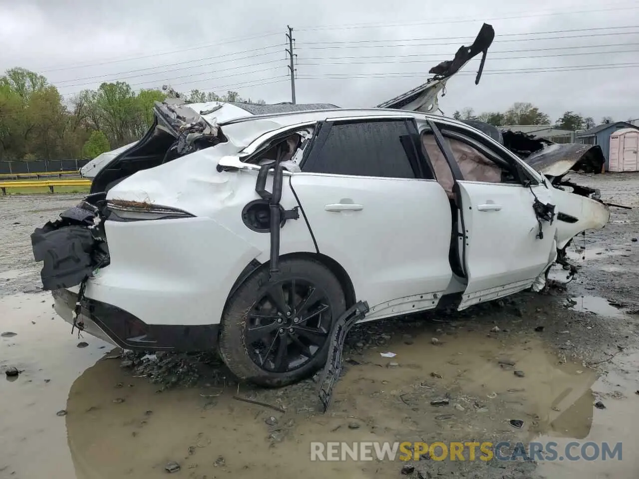 3 fotografías del automóvil dañado SADCJ2EX9NA702559 JAGUAR F-PACE 2022