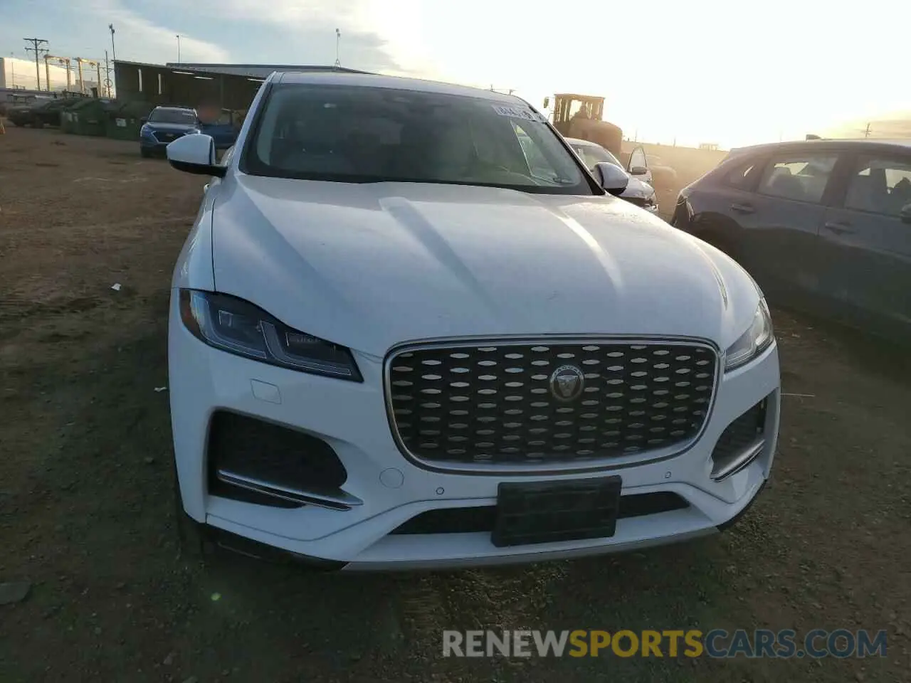 5 fotografías del automóvil dañado SADCK2EX2NA692924 JAGUAR F-PACE 2022