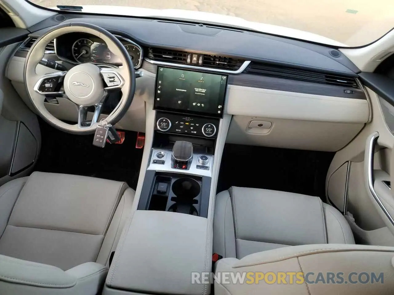 8 fotografías del automóvil dañado SADCK2EX2NA692924 JAGUAR F-PACE 2022