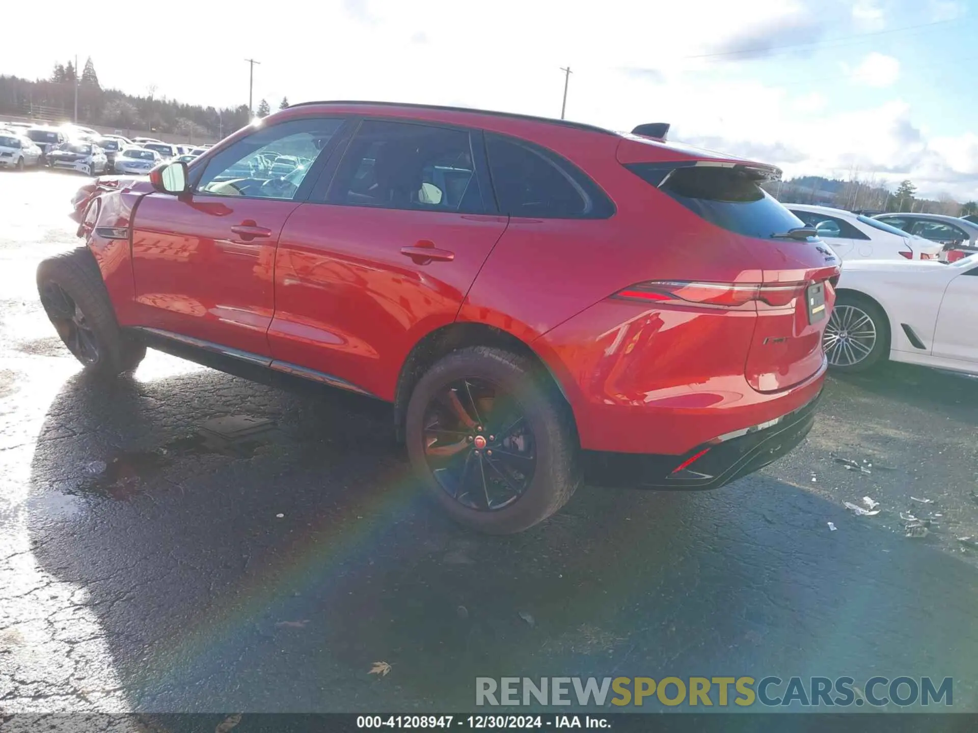 3 fotografías del automóvil dañado SADCJ2EX0PA705563 JAGUAR F-PACE 2023