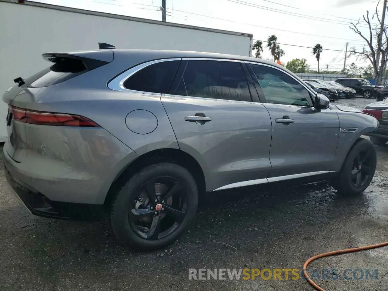 3 fotografías del automóvil dañado SADCJ2EX0PA714523 JAGUAR F-PACE 2023