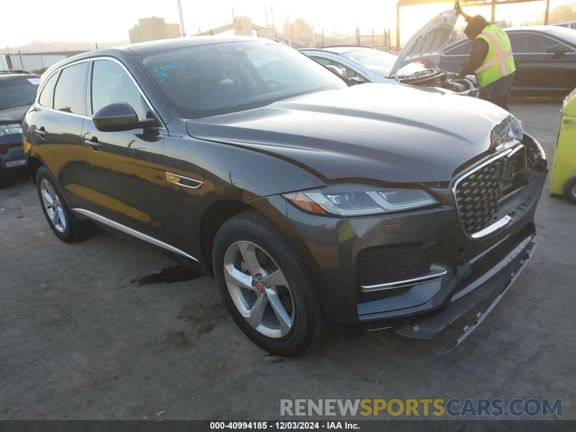 1 fotografías del automóvil dañado SADCJ2EX3PA710286 JAGUAR F-PACE 2023