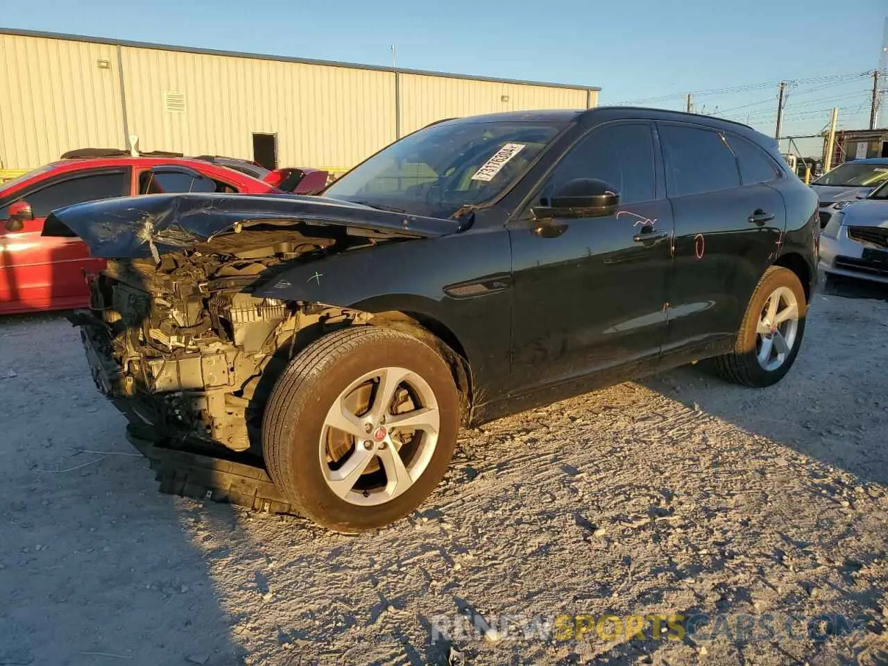1 fotografías del automóvil dañado SADCJ2EX4PA705551 JAGUAR F-PACE 2023