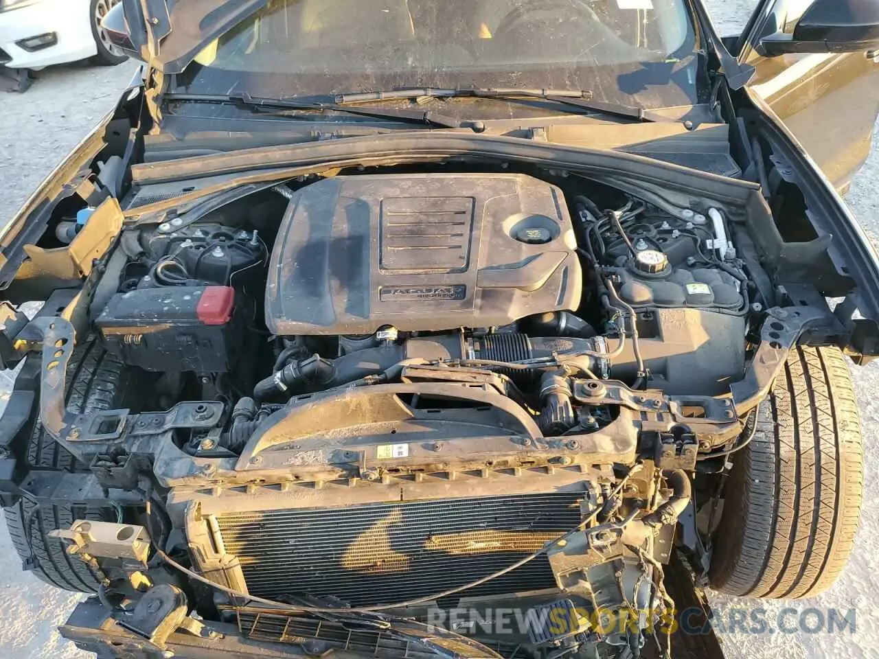 12 fotografías del automóvil dañado SADCJ2EX4PA705551 JAGUAR F-PACE 2023
