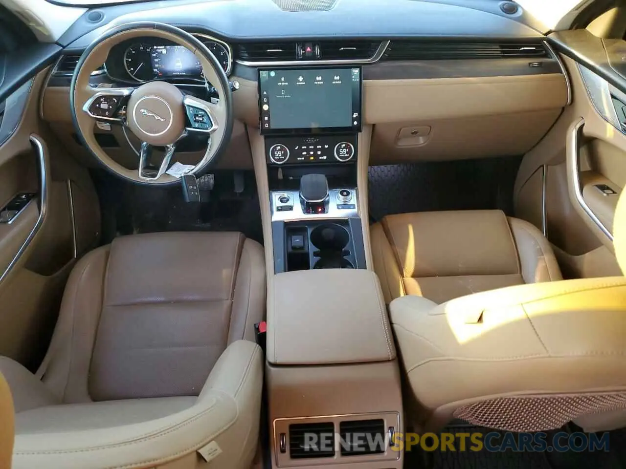 8 fotografías del automóvil dañado SADCJ2EX4PA705551 JAGUAR F-PACE 2023