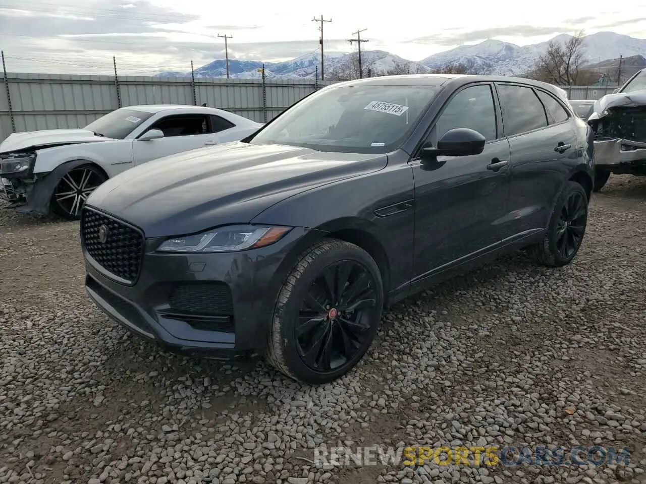 1 fotografías del automóvil dañado SADCJ2EX4PA710409 JAGUAR F-PACE 2023