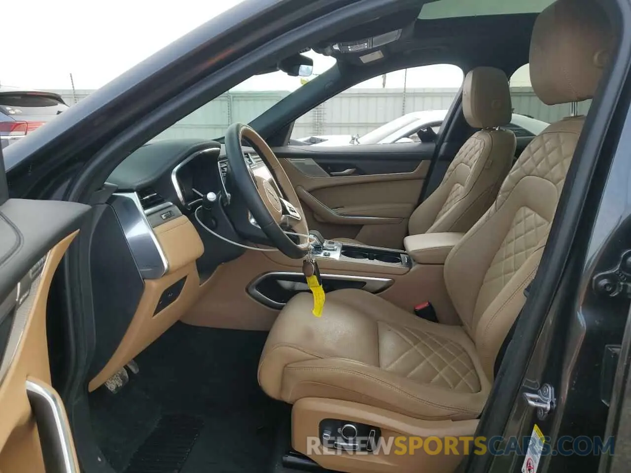 7 fotografías del automóvil dañado SADCJ2EX4PA710409 JAGUAR F-PACE 2023