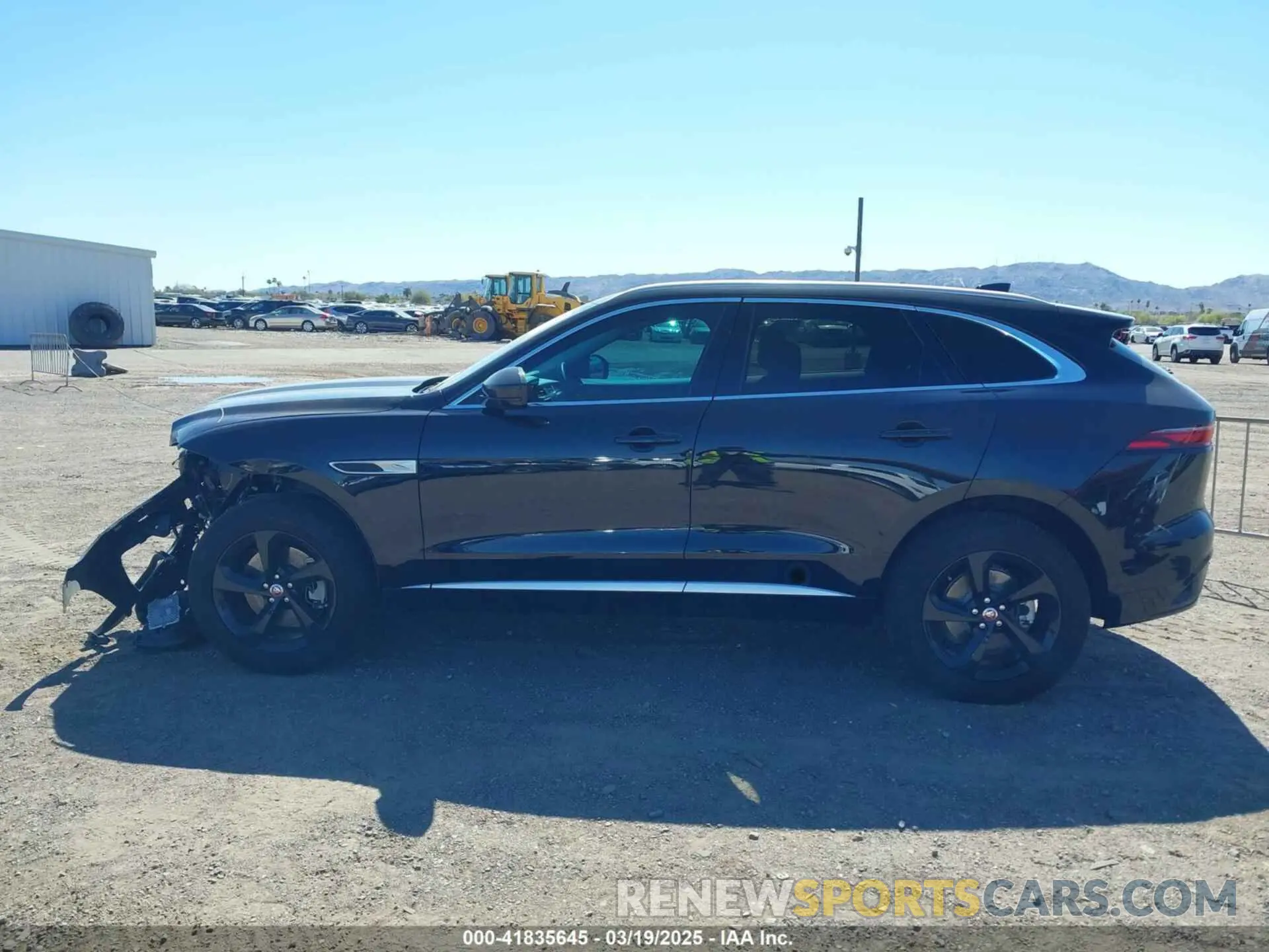14 fotografías del automóvil dañado SADCJ2EX4PA713164 JAGUAR F-PACE 2023