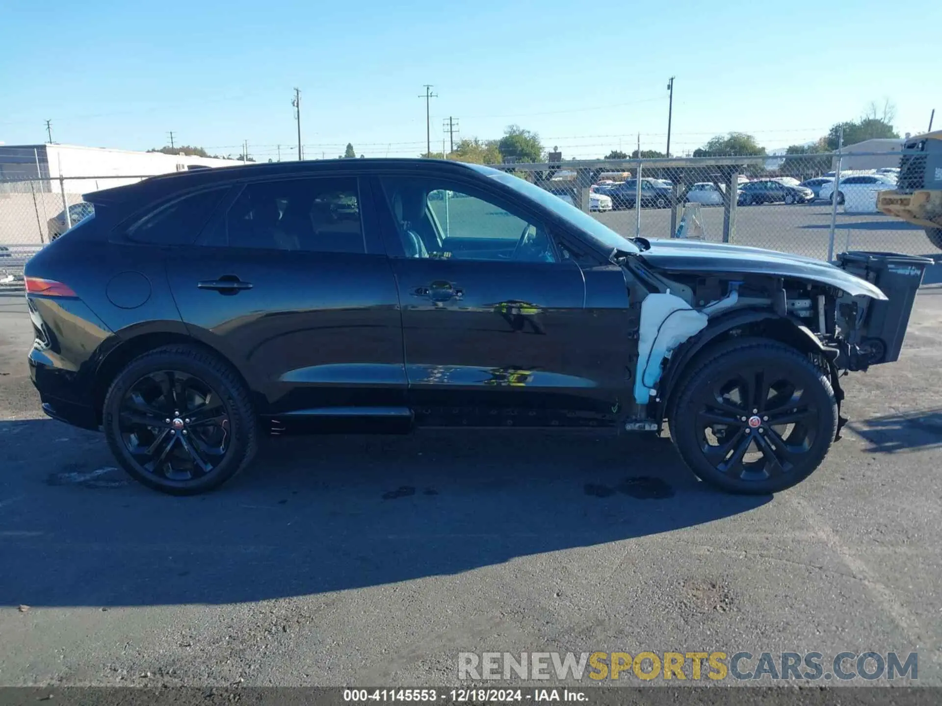14 fotografías del automóvil dañado SADCJ2EX6PA707124 JAGUAR F-PACE 2023