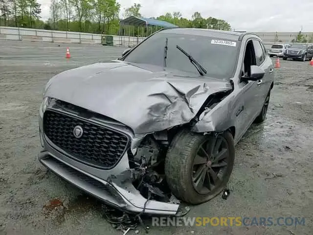 11 fotografías del automóvil dañado SADCJ2EX6PA716406 JAGUAR F-PACE 2023