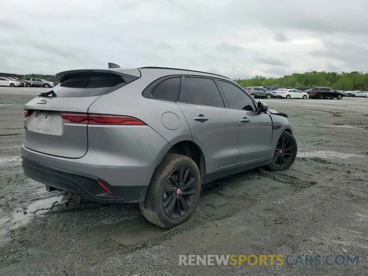 3 fotografías del automóvil dañado SADCJ2EX6PA716406 JAGUAR F-PACE 2023