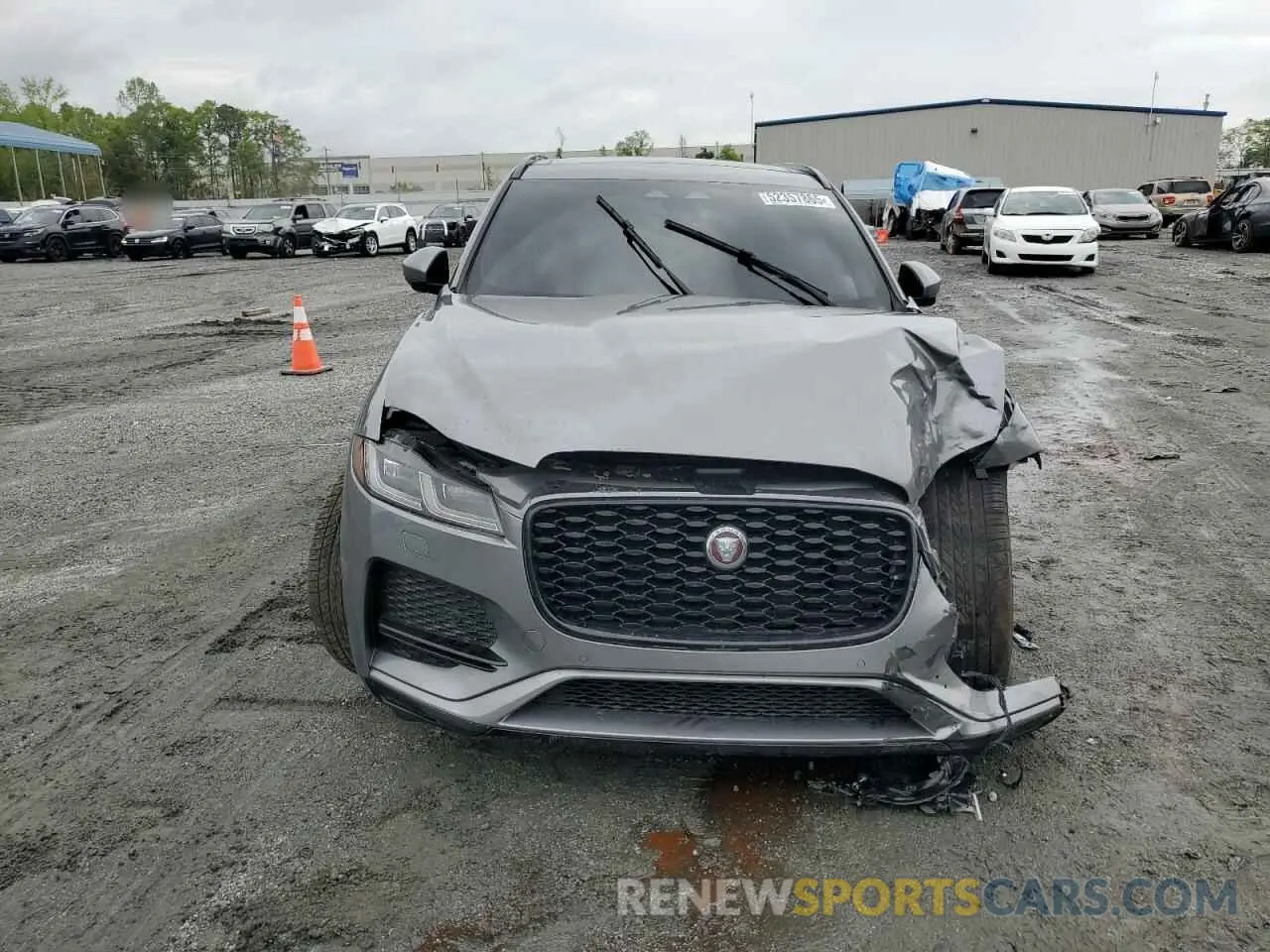 5 fotografías del automóvil dañado SADCJ2EX6PA716406 JAGUAR F-PACE 2023