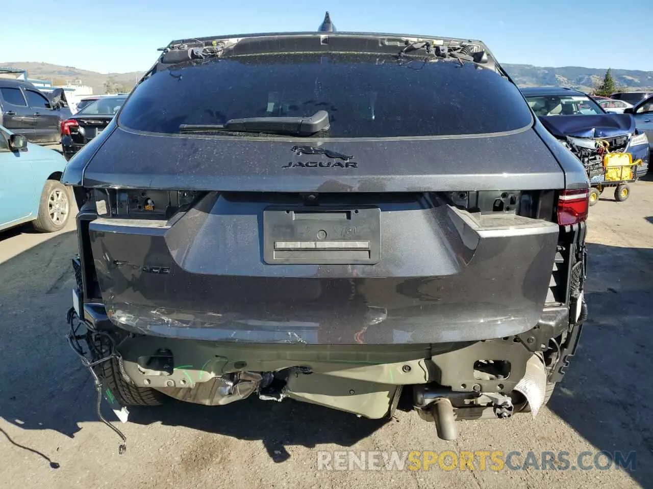 6 fotografías del automóvil dañado SADCJ2EX7PA708704 JAGUAR F-PACE 2023