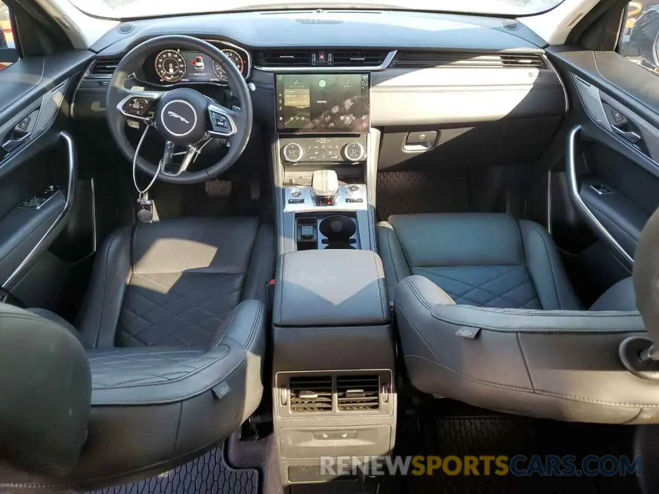 8 fotografías del automóvil dañado SADCJ2EX7PA708704 JAGUAR F-PACE 2023