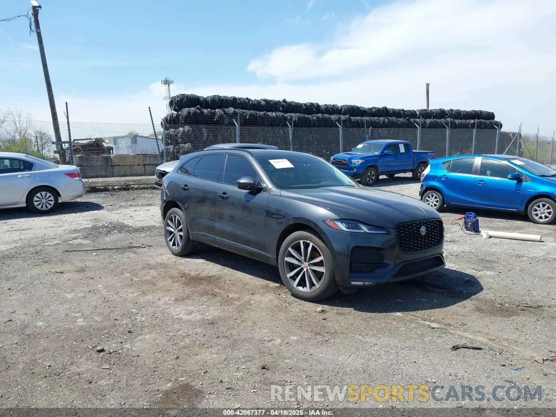 1 fotografías del automóvil dañado SADCJ2EX9PA705500 JAGUAR F-PACE 2023