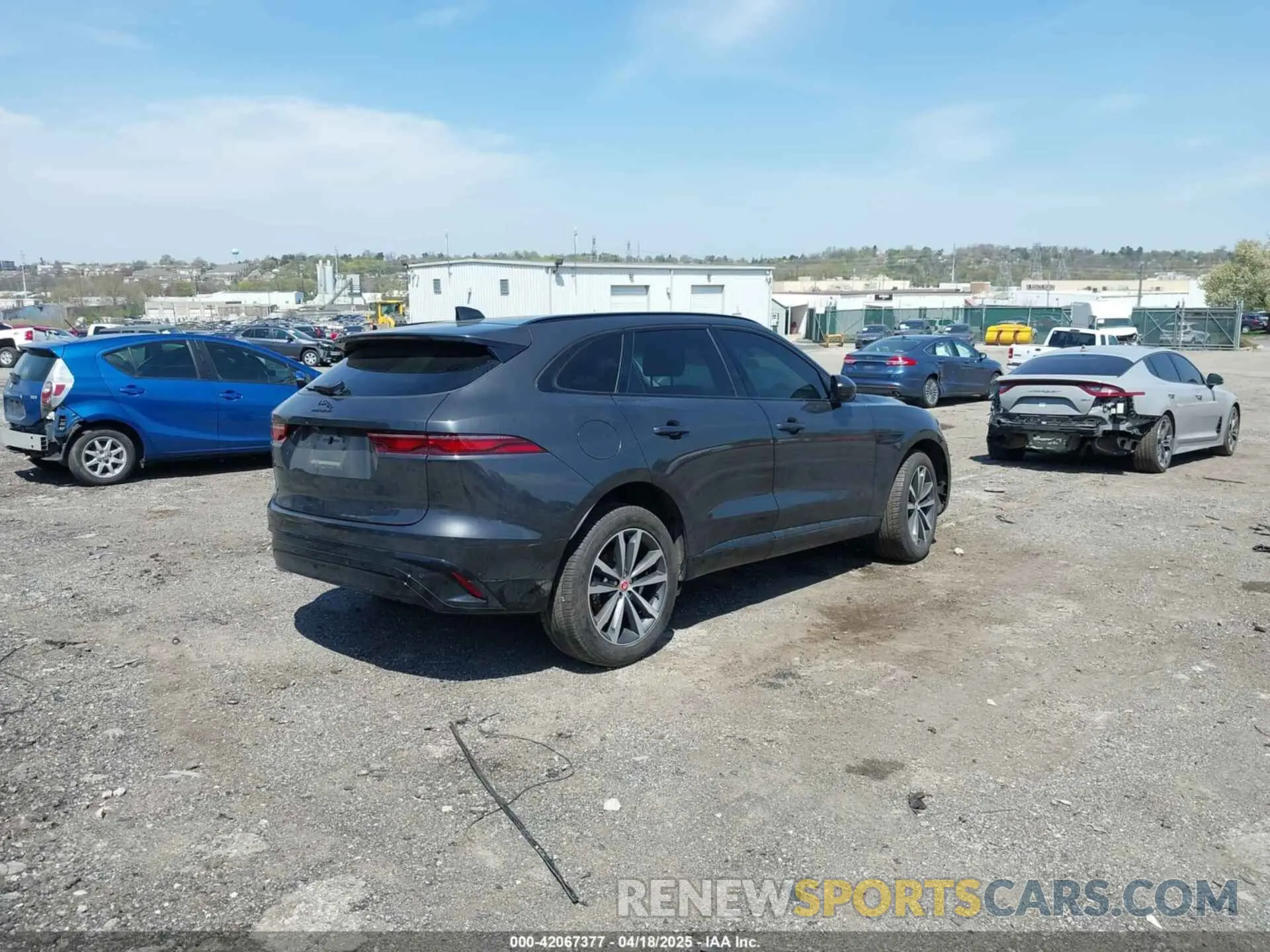 4 fotografías del automóvil dañado SADCJ2EX9PA705500 JAGUAR F-PACE 2023