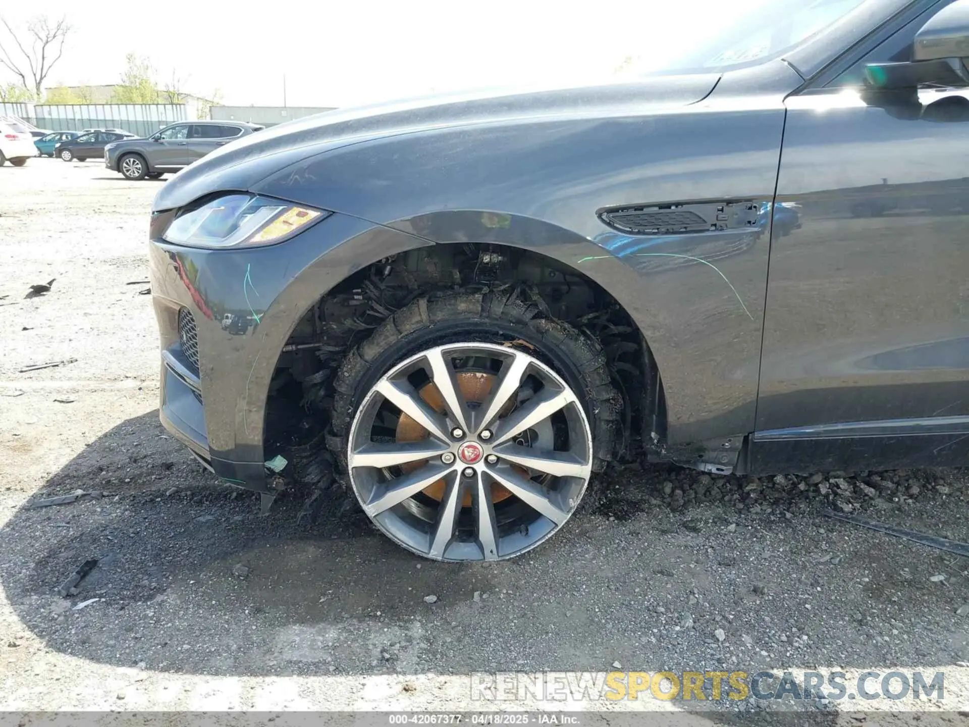 6 fotografías del automóvil dañado SADCJ2EX9PA705500 JAGUAR F-PACE 2023