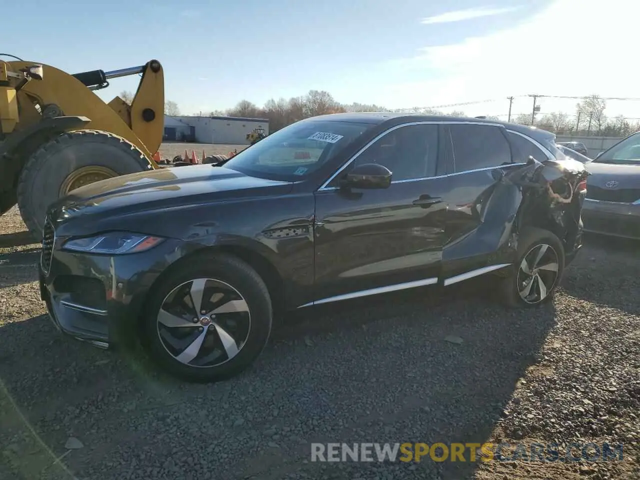 1 fotografías del automóvil dañado SADCJ2EX9PA712351 JAGUAR F-PACE 2023
