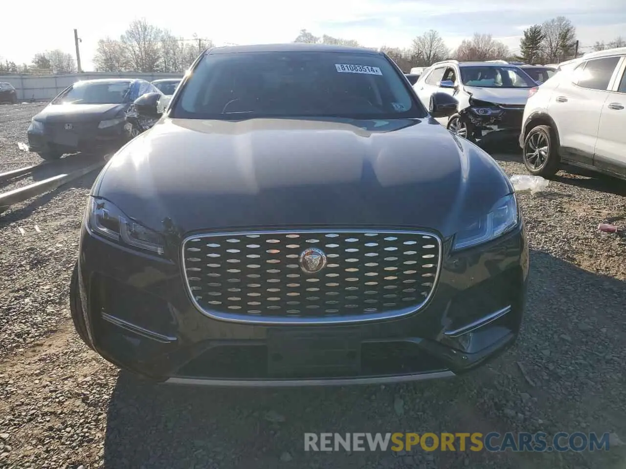 5 fotografías del automóvil dañado SADCJ2EX9PA712351 JAGUAR F-PACE 2023