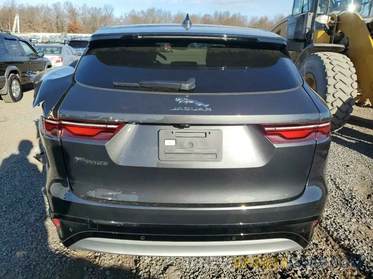 6 fotografías del automóvil dañado SADCJ2EX9PA712351 JAGUAR F-PACE 2023