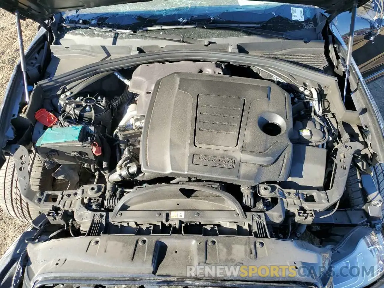 12 fotografías del automóvil dañado SADCT2EX1RA729402 JAGUAR F-PACE 2023
