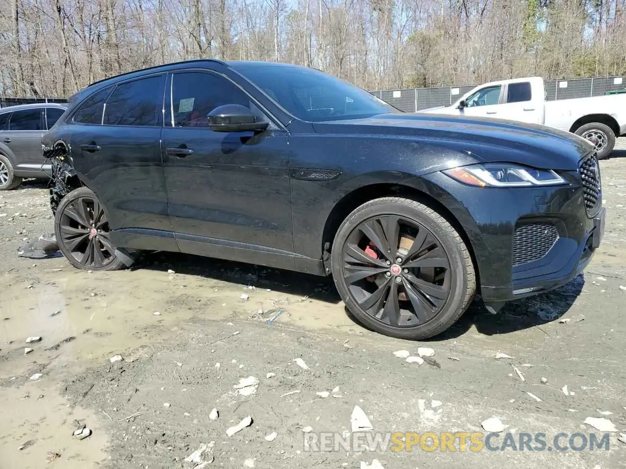 4 fotografías del automóvil dañado SADCT2FU0PA711975 JAGUAR F-PACE 2023