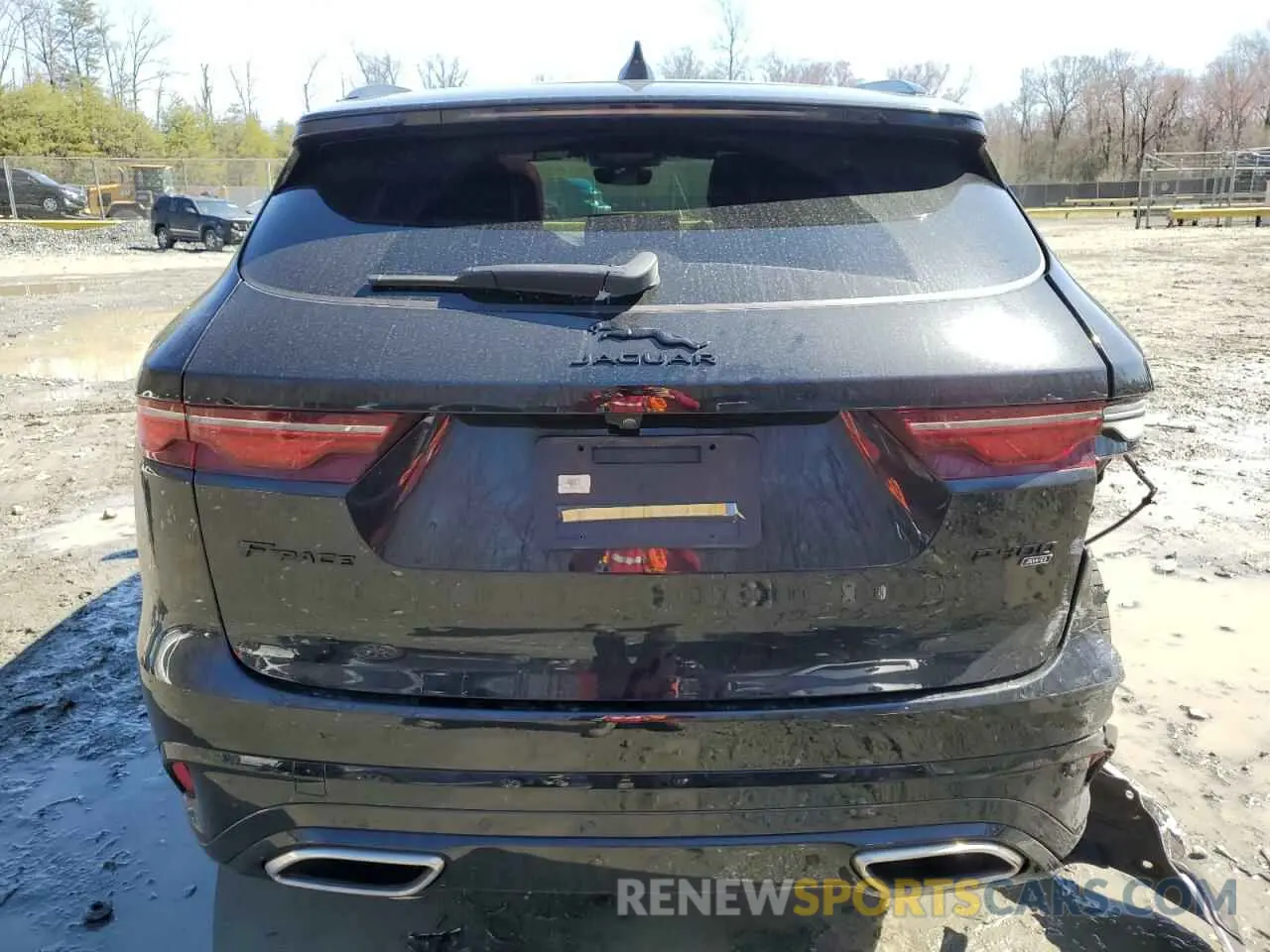 6 fotografías del automóvil dañado SADCT2FU0PA711975 JAGUAR F-PACE 2023